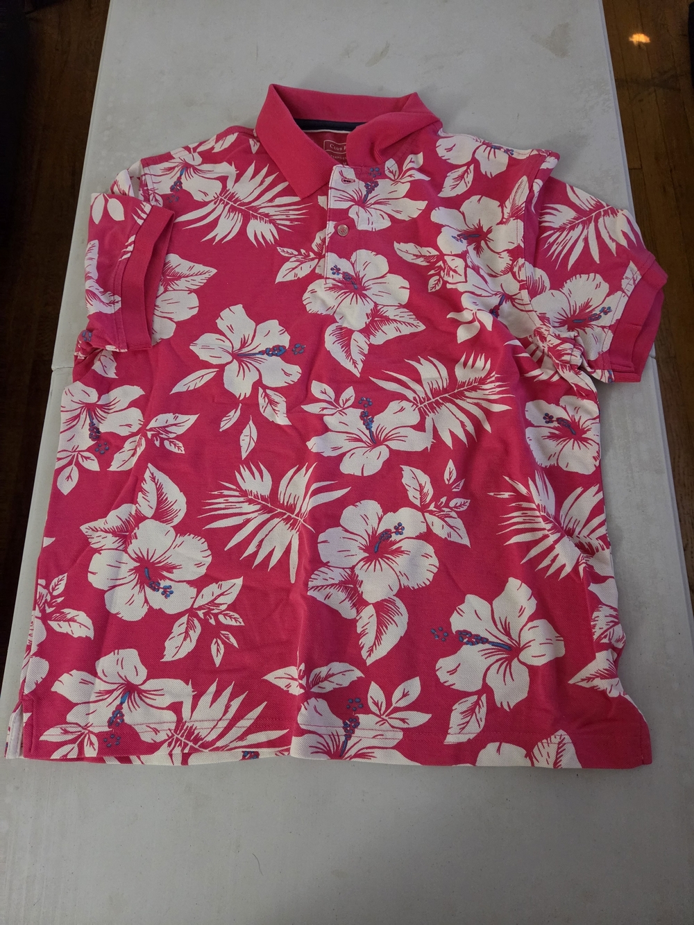 Club Room Pink Floral Polo Shirt for Kids